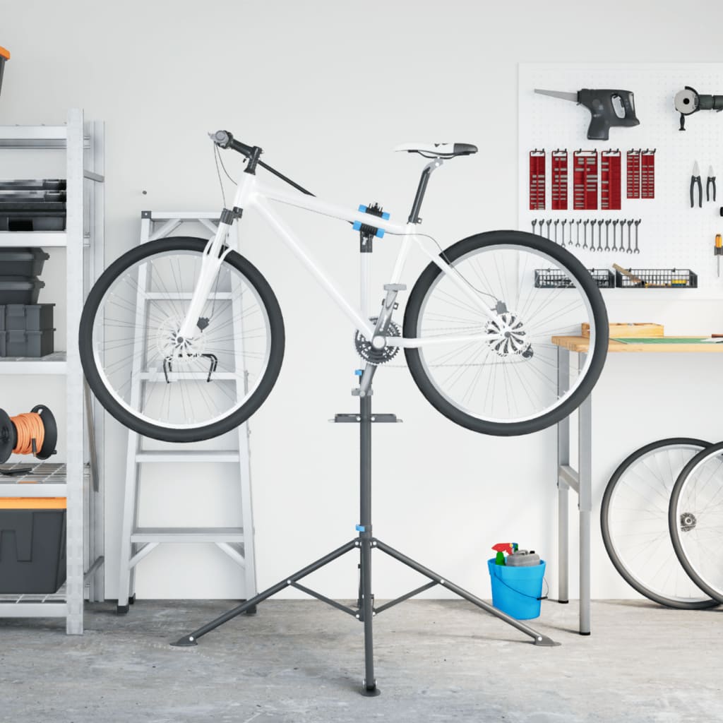 Reparasjonsstativ sammenleggbar justerbar 108-188 cm aluminium