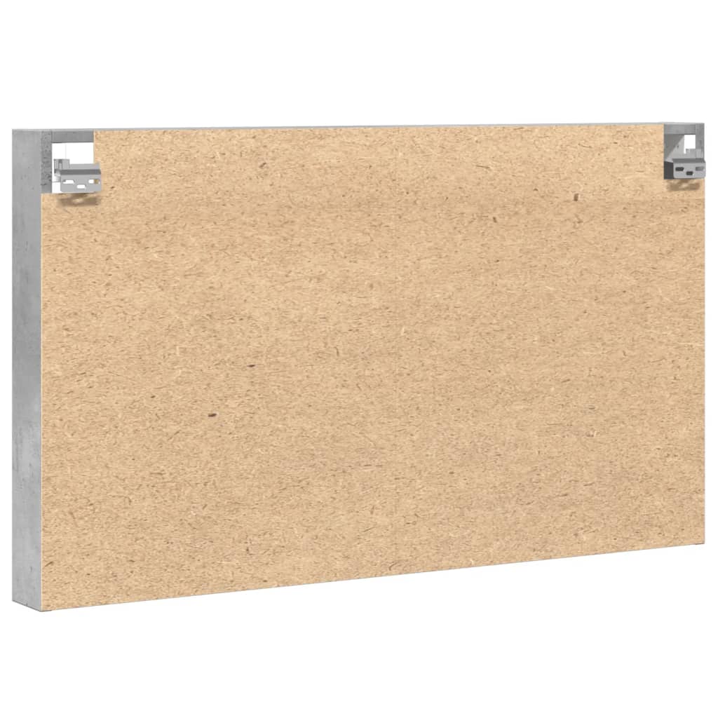 Hylle betonggrå 100x8,5x58 cm konstruert tre