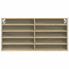Hyller sonoma eik 100x8,5x50 cm konstruert tre