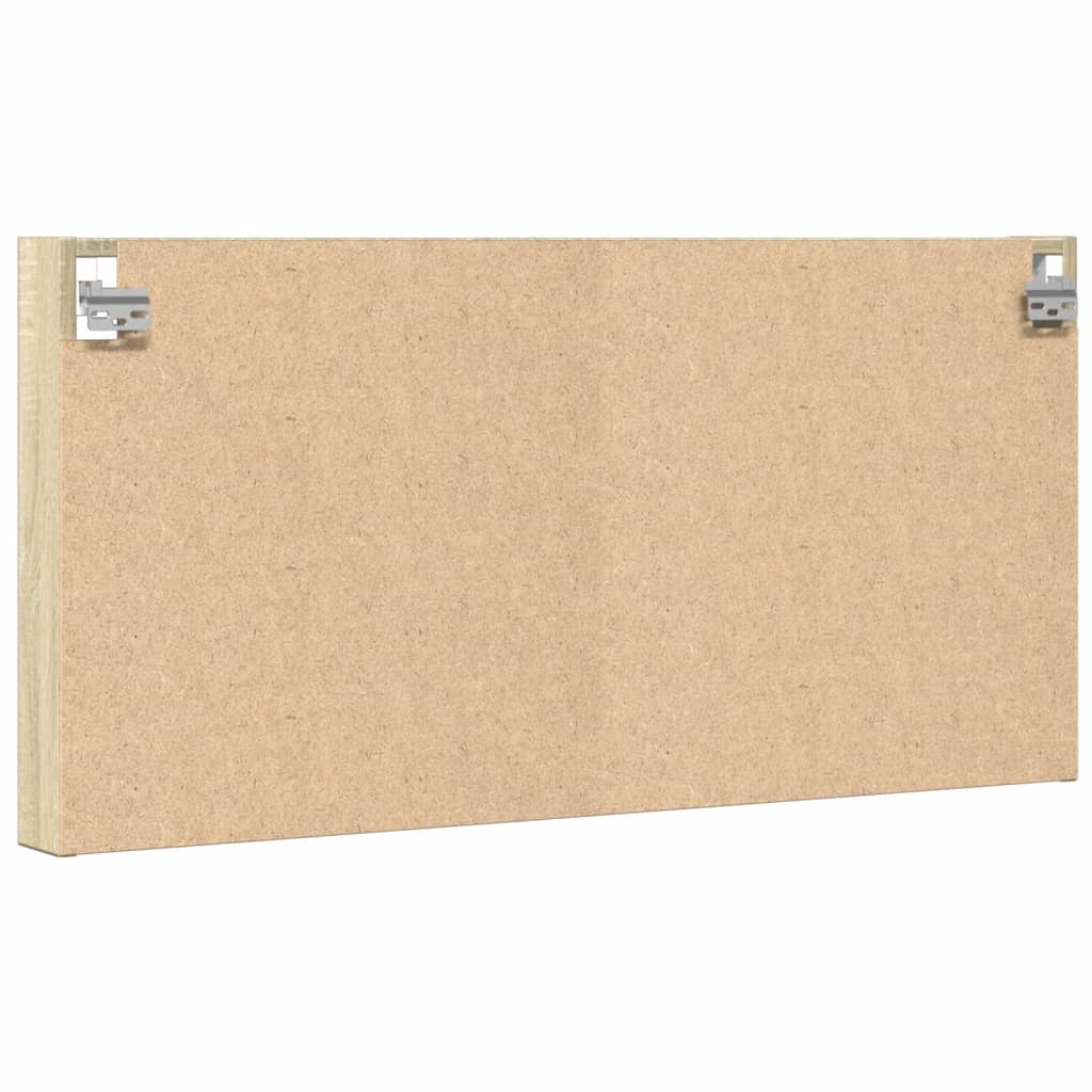 Hyller sonoma eik 100x8,5x50 cm konstruert tre