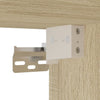 Hyller sonoma eik 100x8,5x50 cm konstruert tre