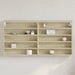 Hyller sonoma eik 100x8,5x50 cm konstruert tre