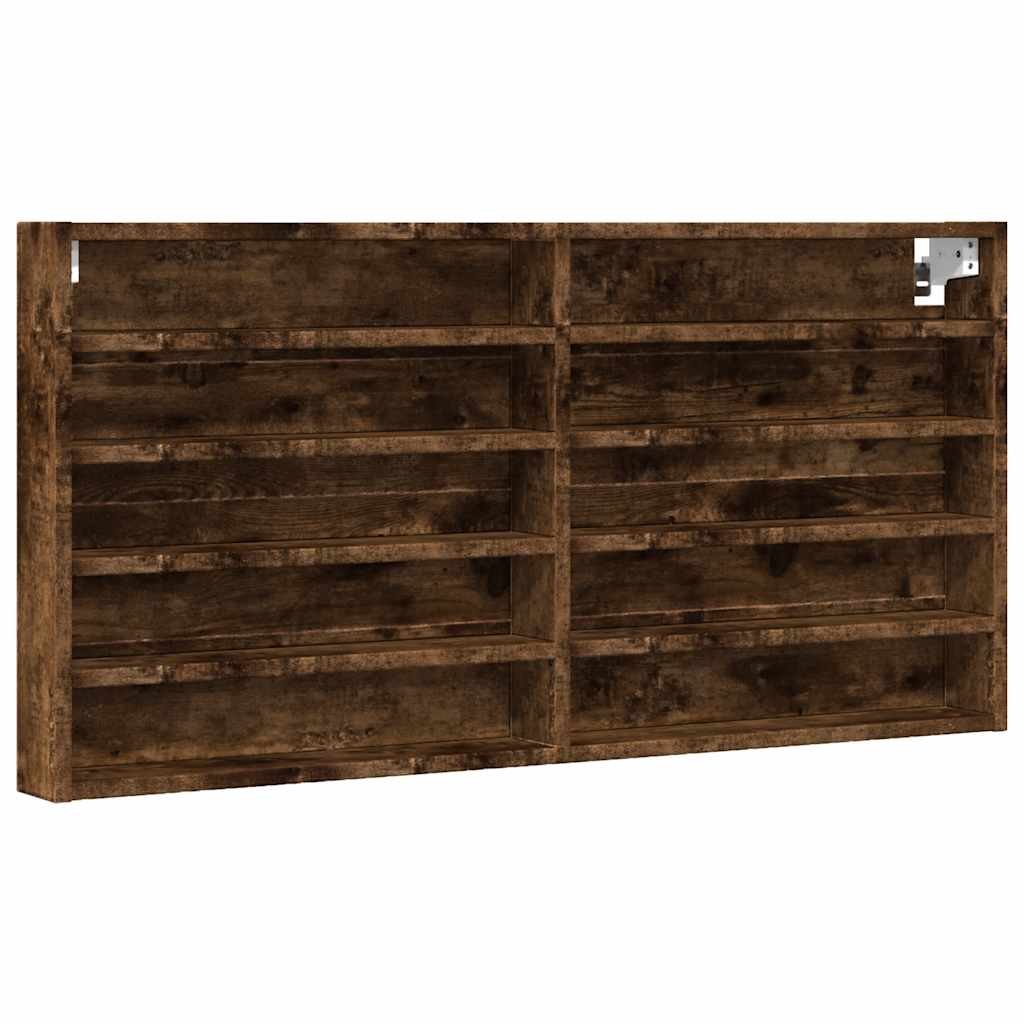 Hyller røkt eik 100x8,5x50 cm konstruert tre