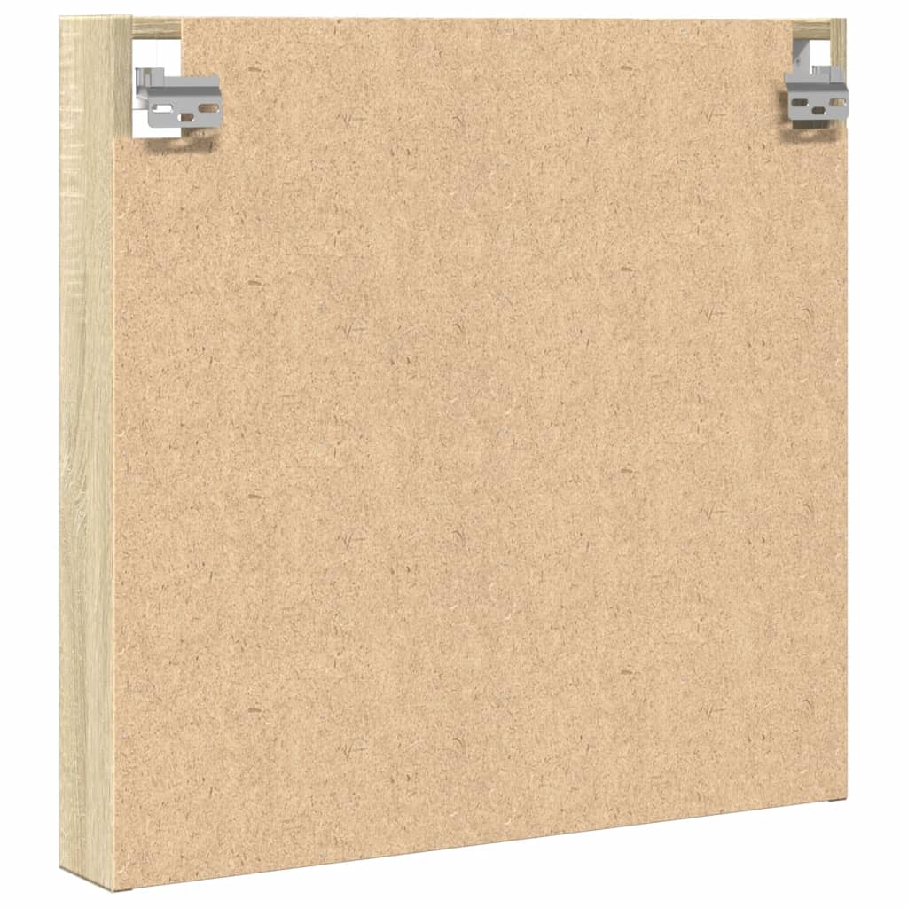 Hyller sonoma eik 60x8,5x58 cm konstruert tre