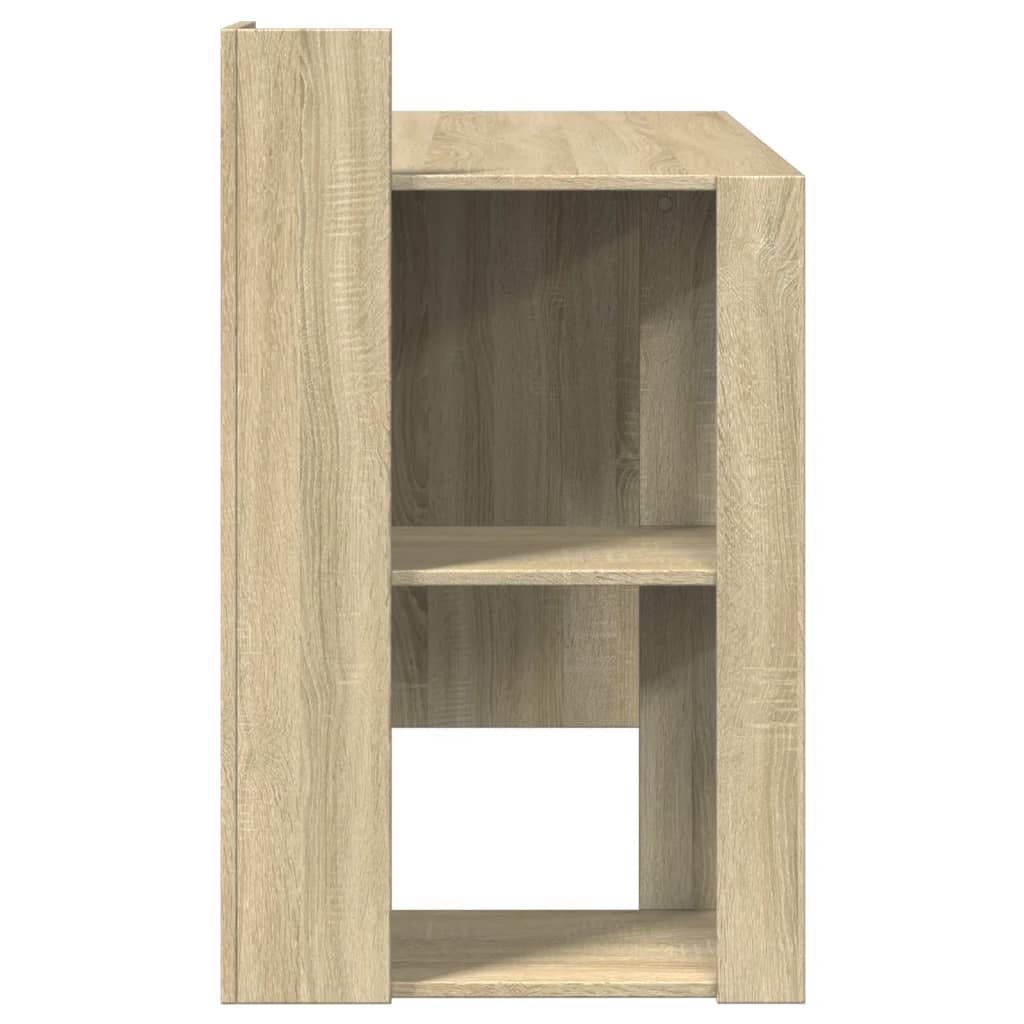 Skrivebord sonoma eik 103,5x56,5x94 cm konstruert tre