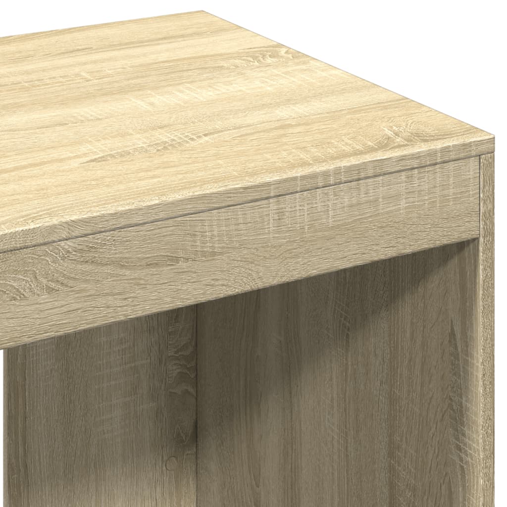 Skrivebord sonoma eik 103,5x56,5x94 cm konstruert tre