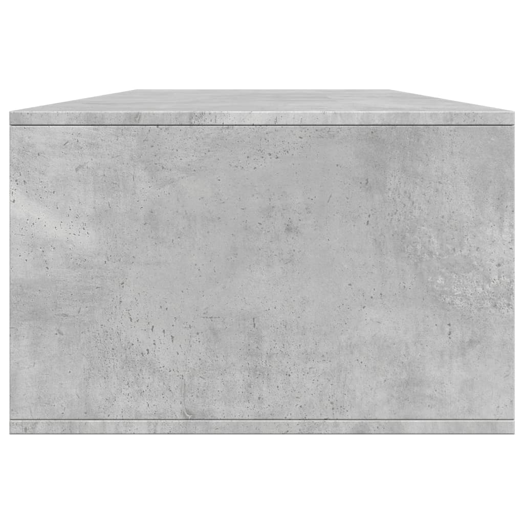 Salongbord betonggrå 102x55x35 cm konstruert tre