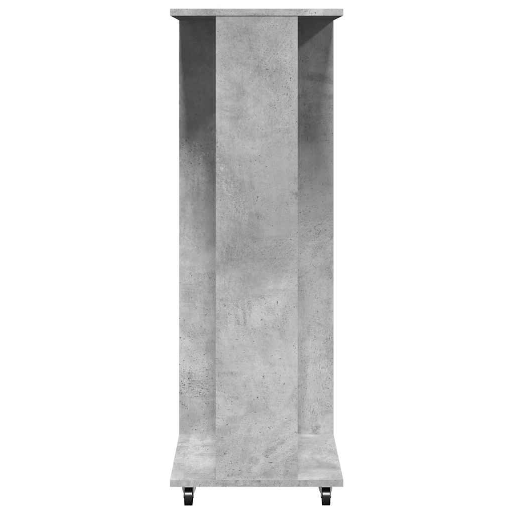Hodegavl med hjul 102x38x110 cm konstruert tre
