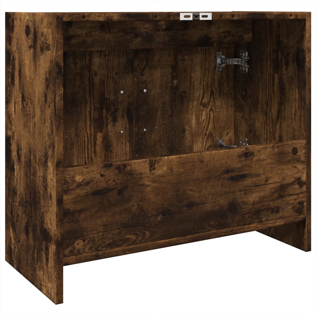 Servantskap røkt eik 63x29x55 cm konstruert tre