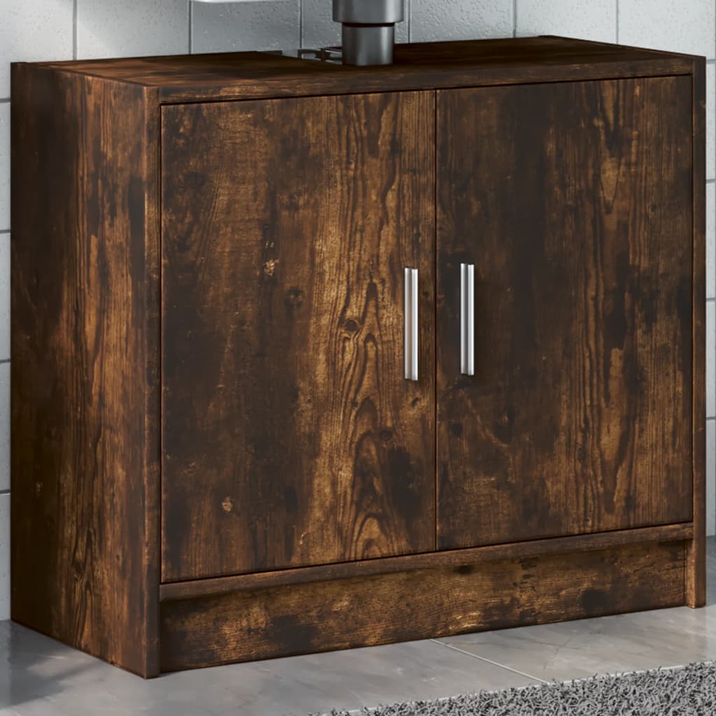 Servantskap røkt eik 63x29x55 cm konstruert tre