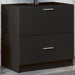 Servantskap svart 59x37x59 cm konstruert tre