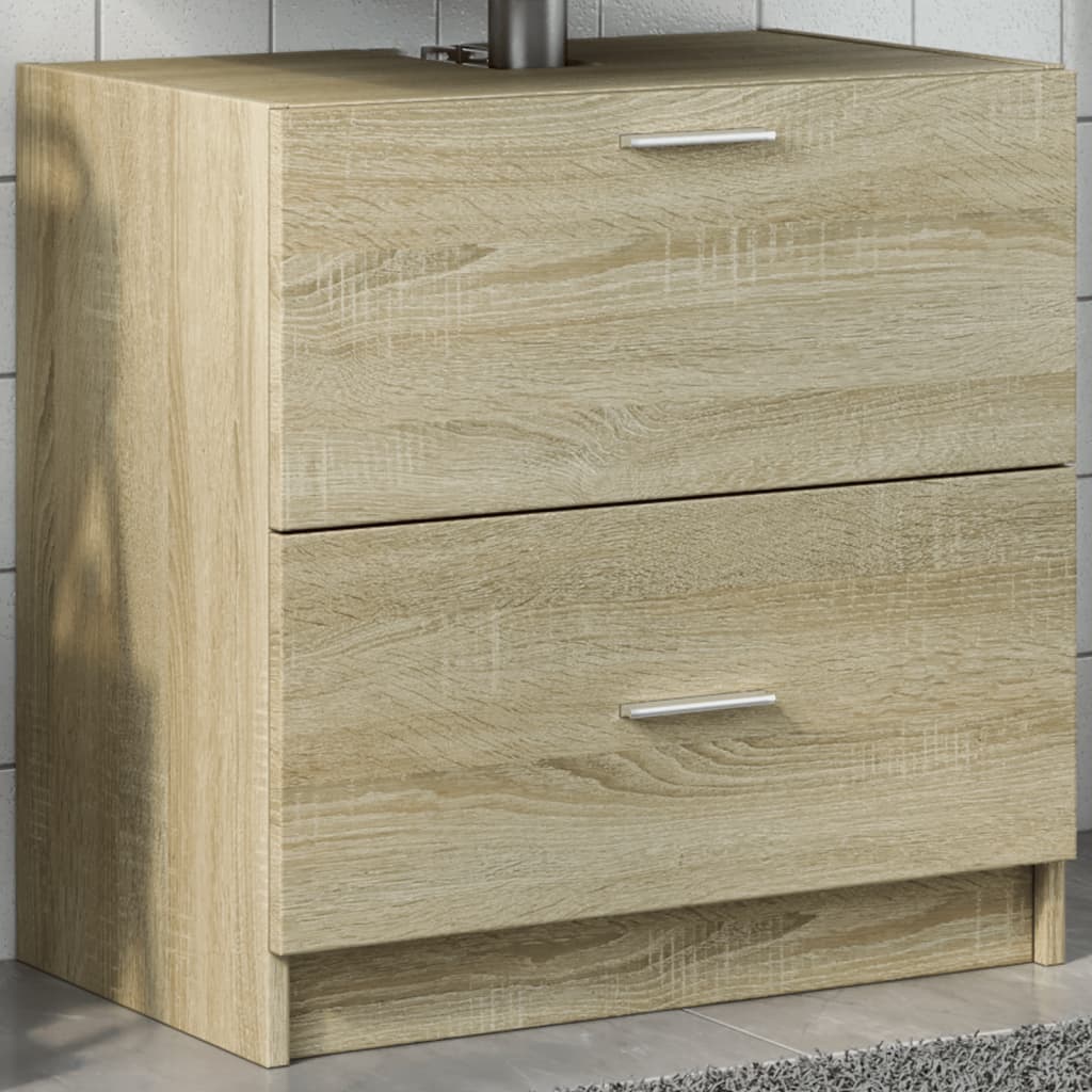 Servantskap sonoma eik 59x37x59 cm konstruert tre