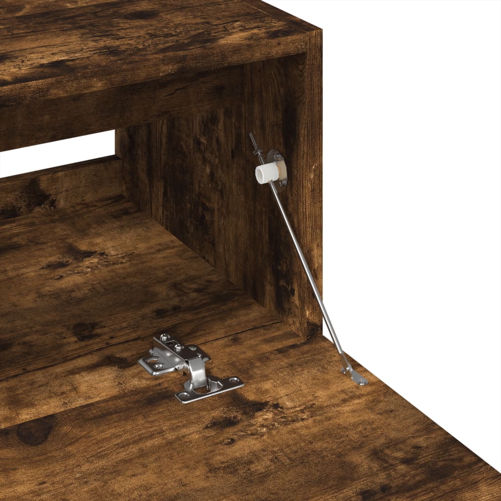 Servantskap røkt eik 59x37x59 cm konstruert tre