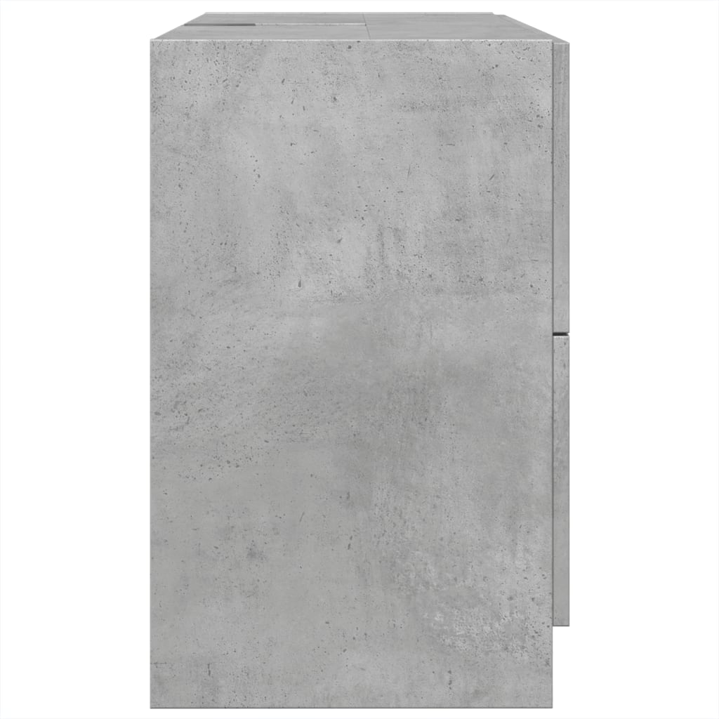 Servantskap betonggrå 78x37x59 cm konstruert tre