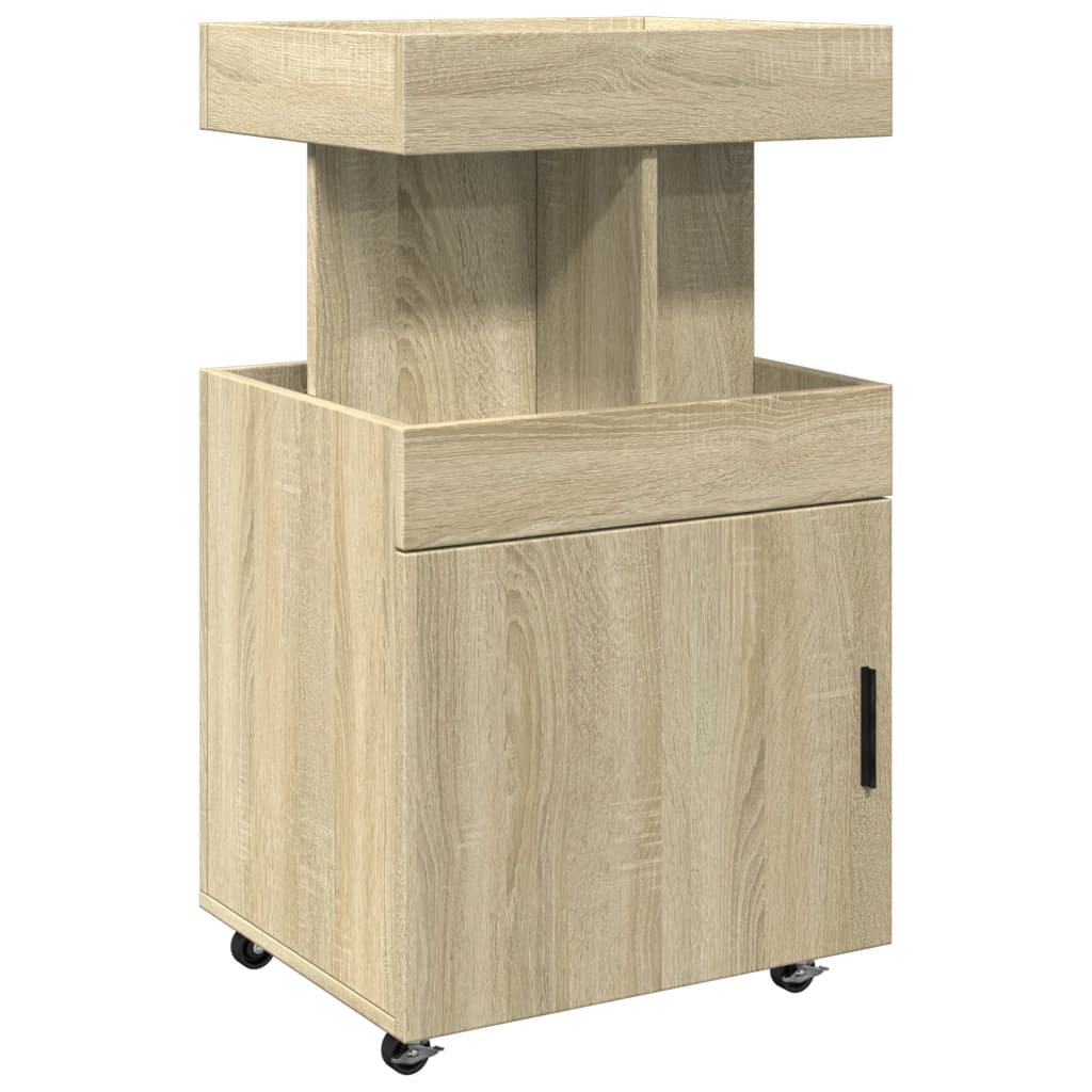 Bartralle sonoma eik 50x41x89 cm konstruert tre