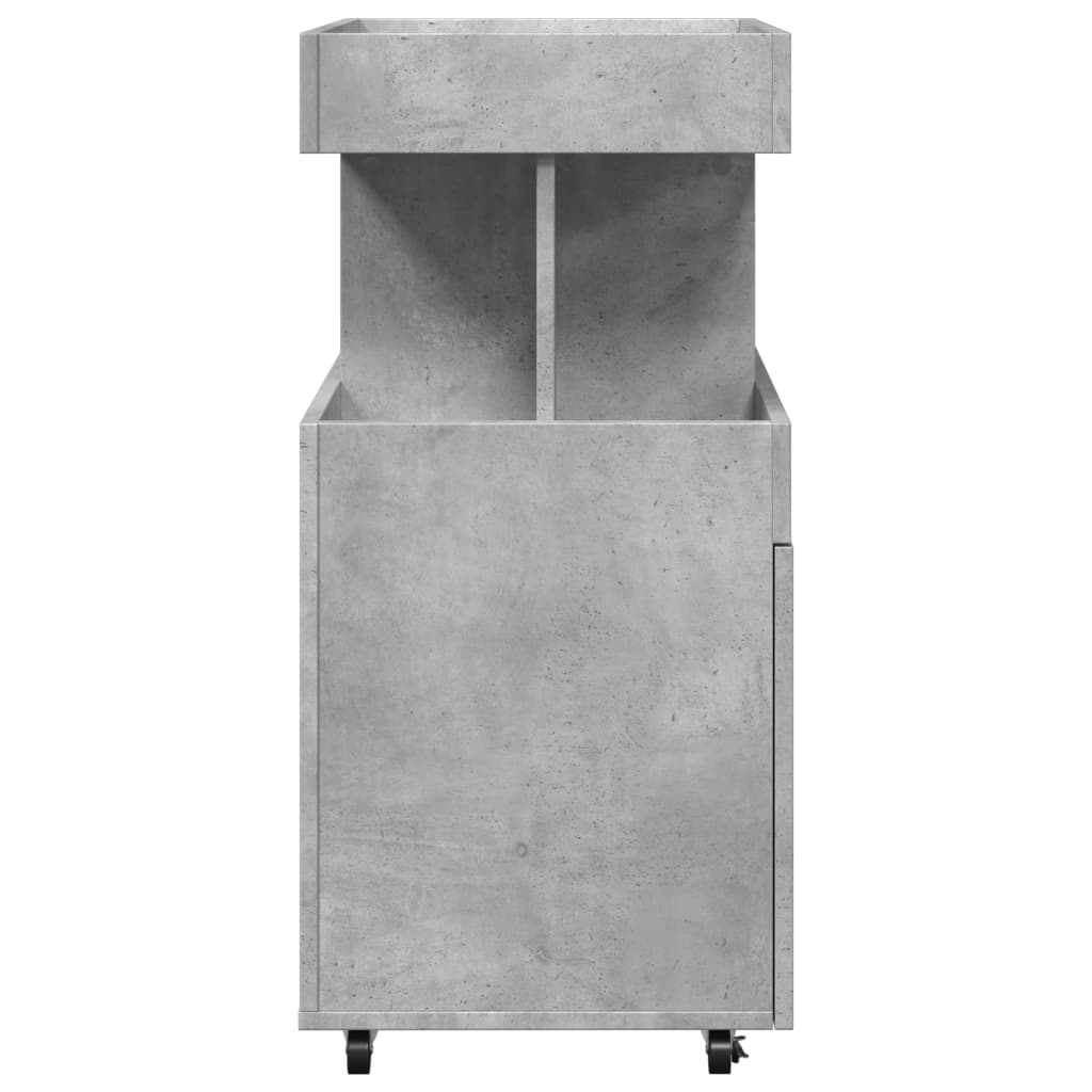 Bartralle betonggrå 50x41x89 cm konstruert tre