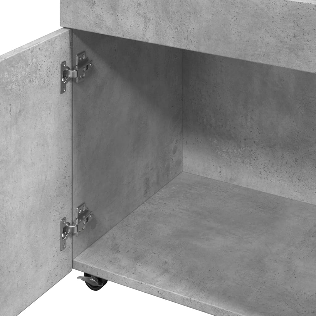 Bartralle betonggrå 50x41x89 cm konstruert tre