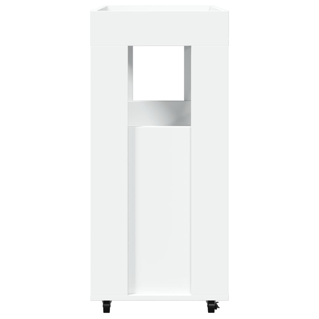 Bartralle hvit 60x39,5x89 cm konstruert tre