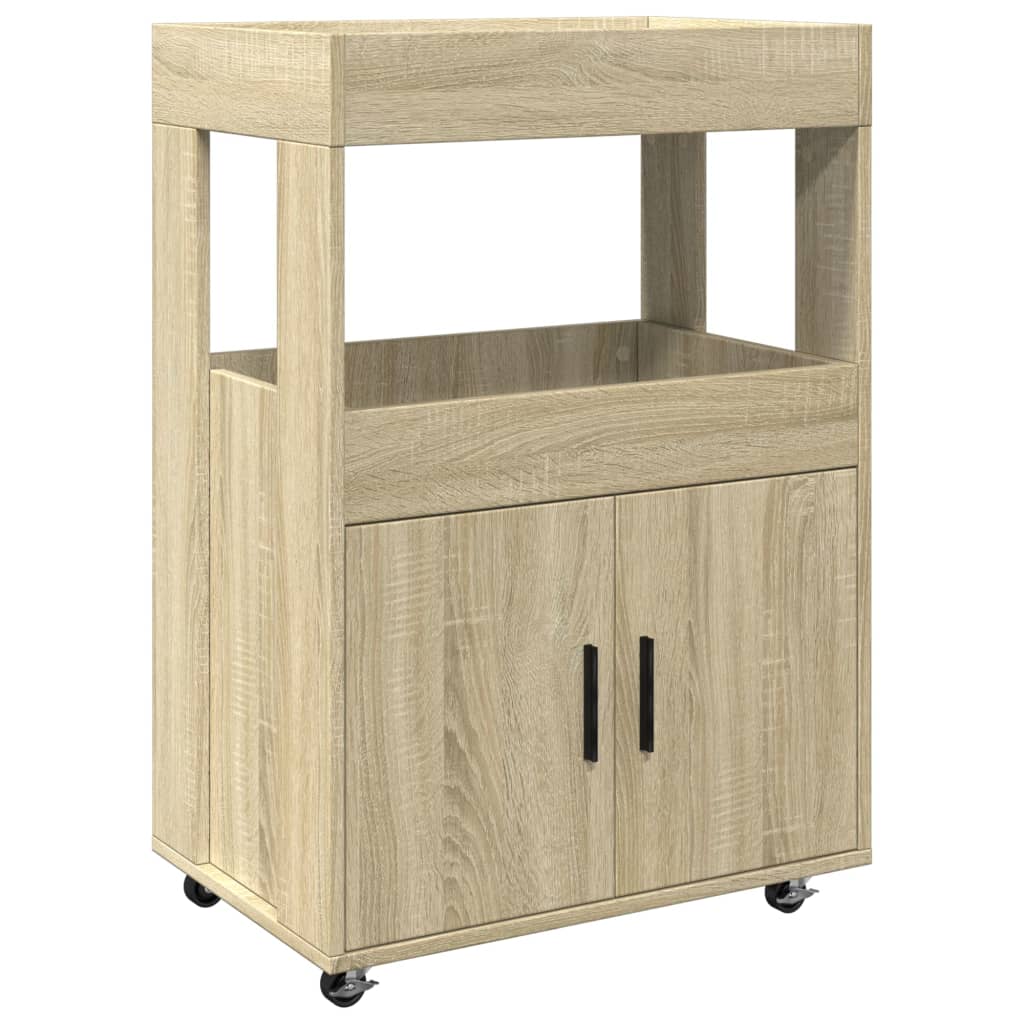 Bartralle sonoma eik 60x39,5x89 cm konstruert tre