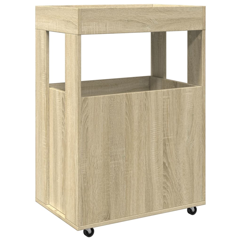 Bartralle sonoma eik 60x39,5x89 cm konstruert tre