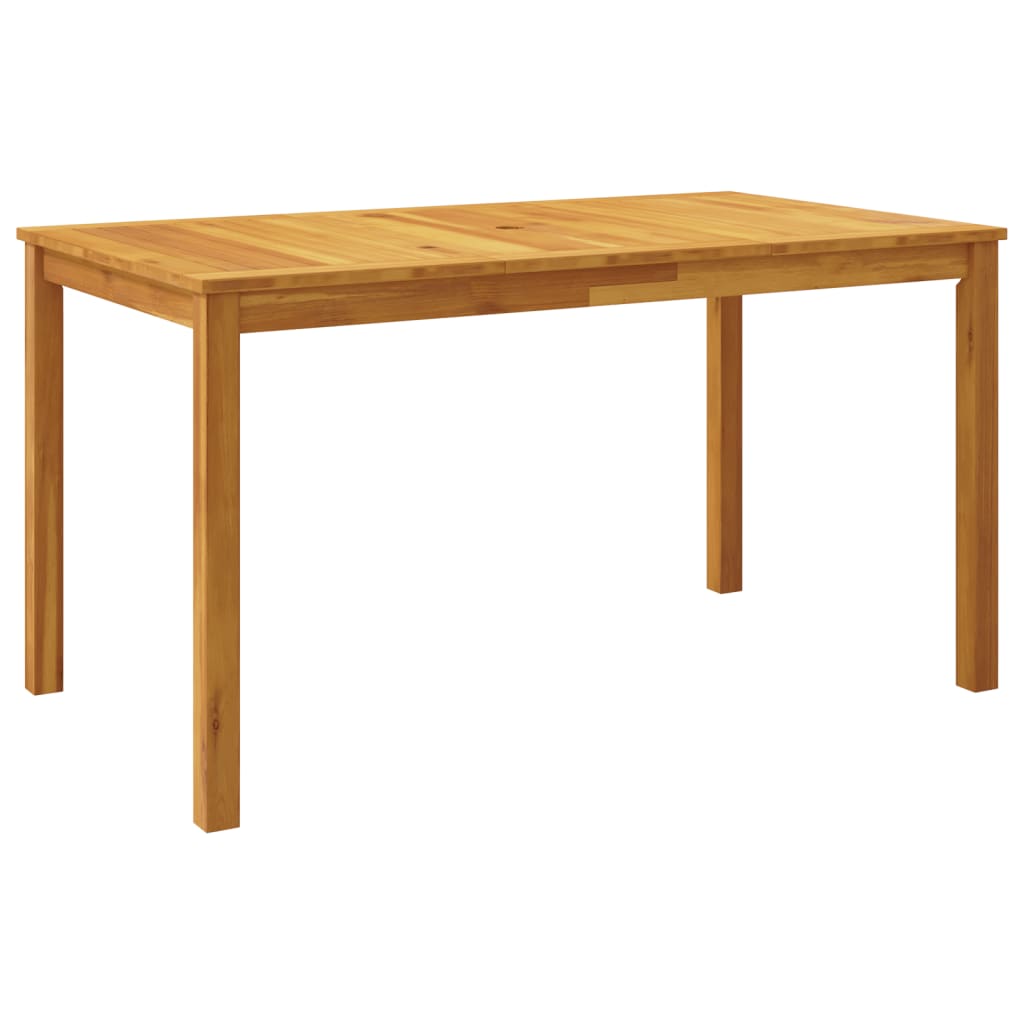 Hagespisegruppe 5 deler 140x80x74 cm heltre akasie