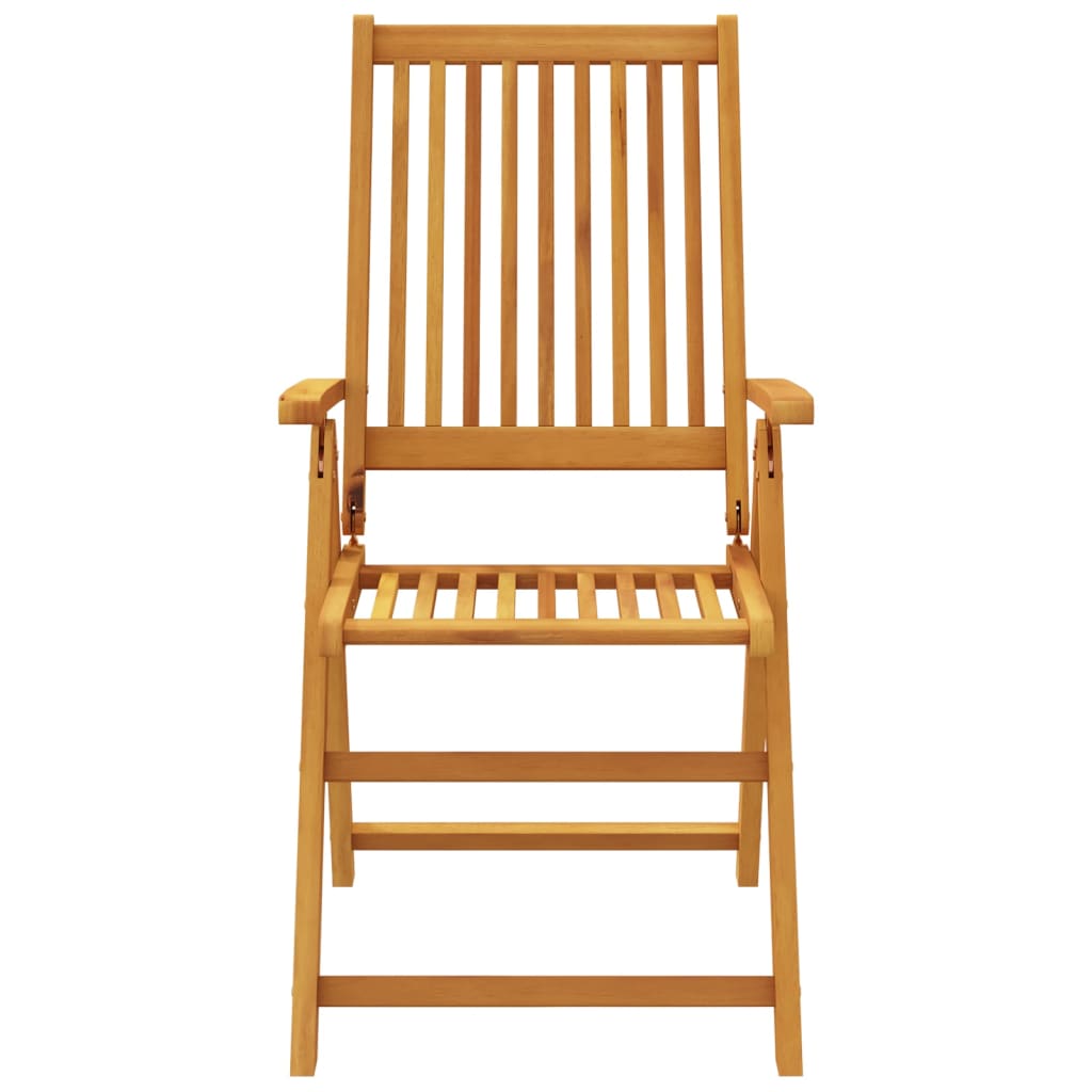 Hagespisegruppe 5 deler 140x80x74 cm heltre akasie