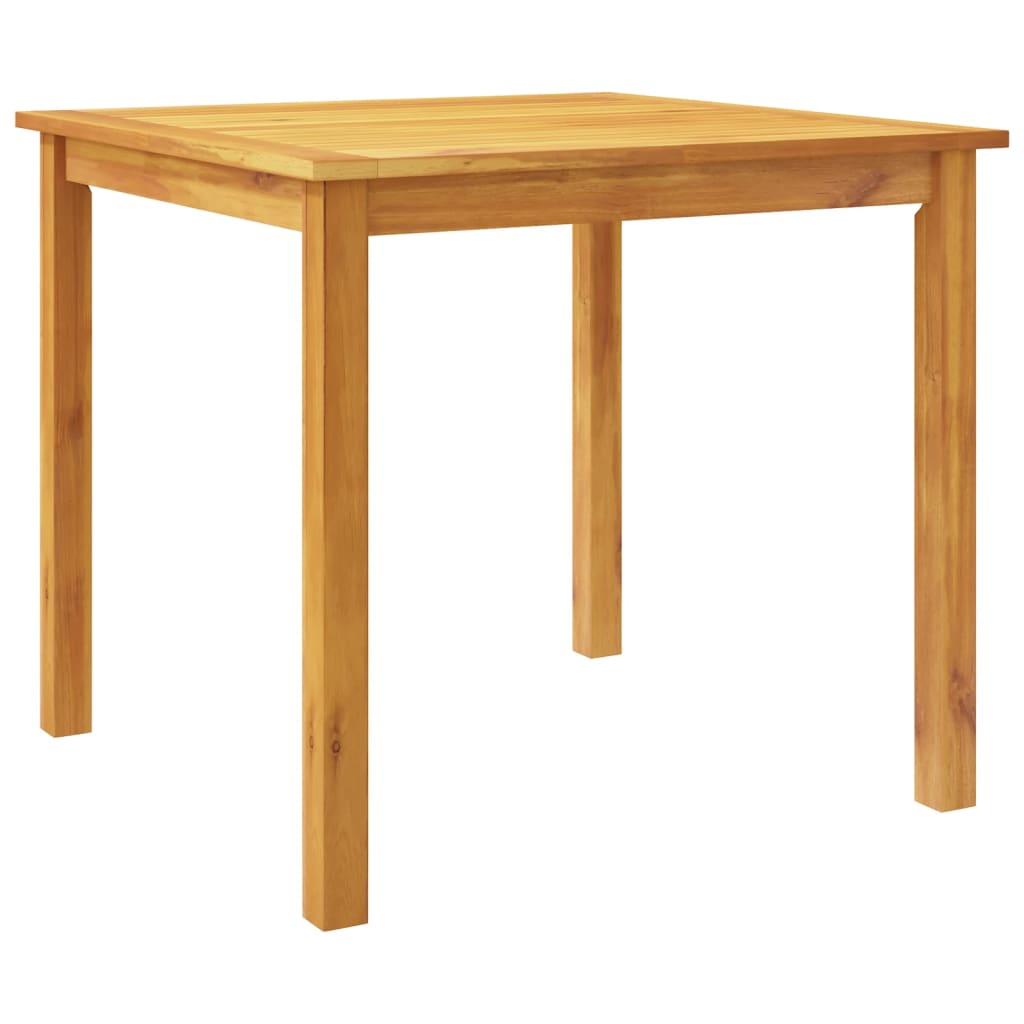 Hagespisestue 3 deler 85x85x74 cm heltre akasie vidaXL