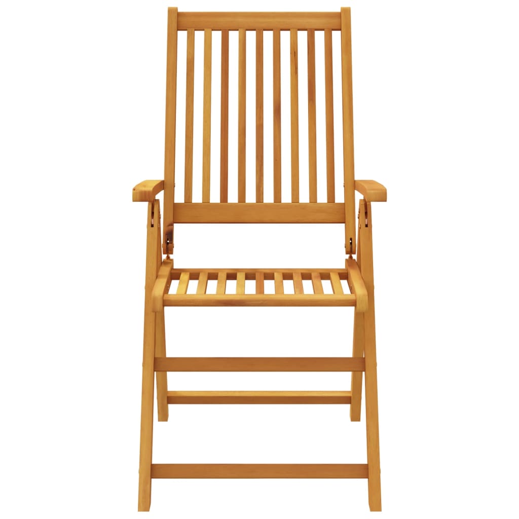Hagespisegruppe 5 deler 85x85x74 cm heltre akasie vidaXL