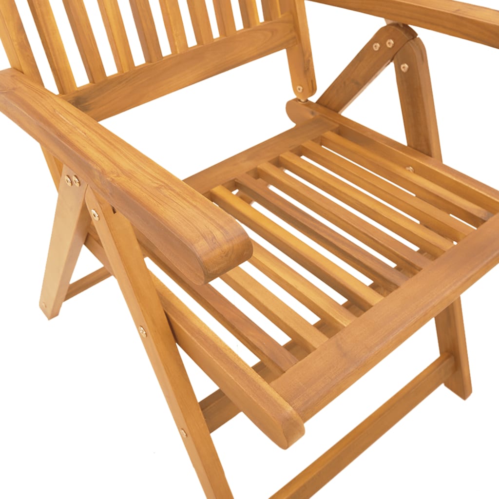 Hagespisegruppe 5 deler 85x85x74 cm heltre akasie vidaXL