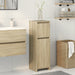 Baderomsskap sonoma eik 30x30x95 cm sponplate