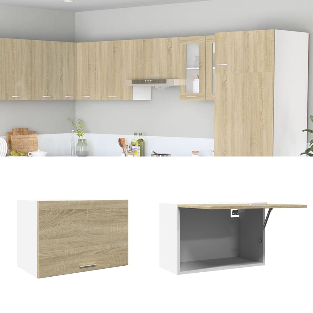 Hengende skap "Lyon" sonoma eik 60x31x40 cm sponplate