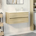 Servantskap sonoma eik 90x38,5x45 cm sponplate