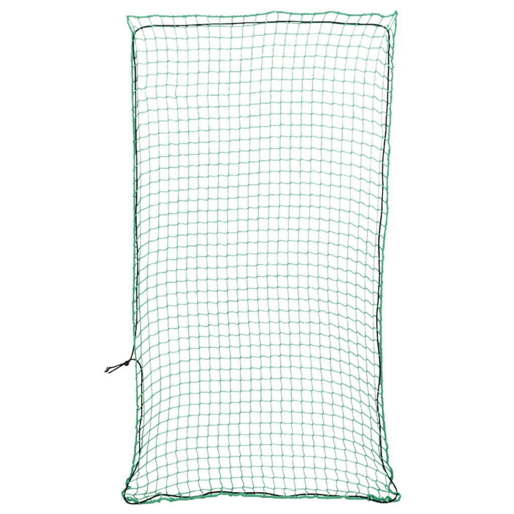 Tilhengernett med elastisk tau grønn 4x2 m PP