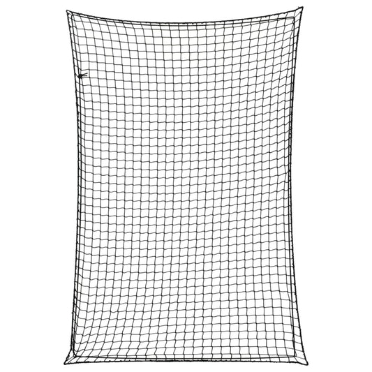 Tilhengernett med elastisk tau svart 2,2x1,5 m PP