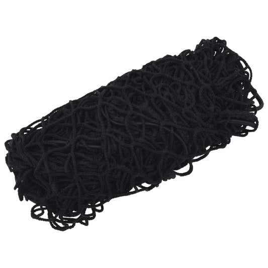 Tilhengernett med elastisk tau svart 2,2x1,5 m PP
