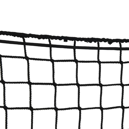 Tilhengernett med elastisk tau svart 2,2x1,5 m PP