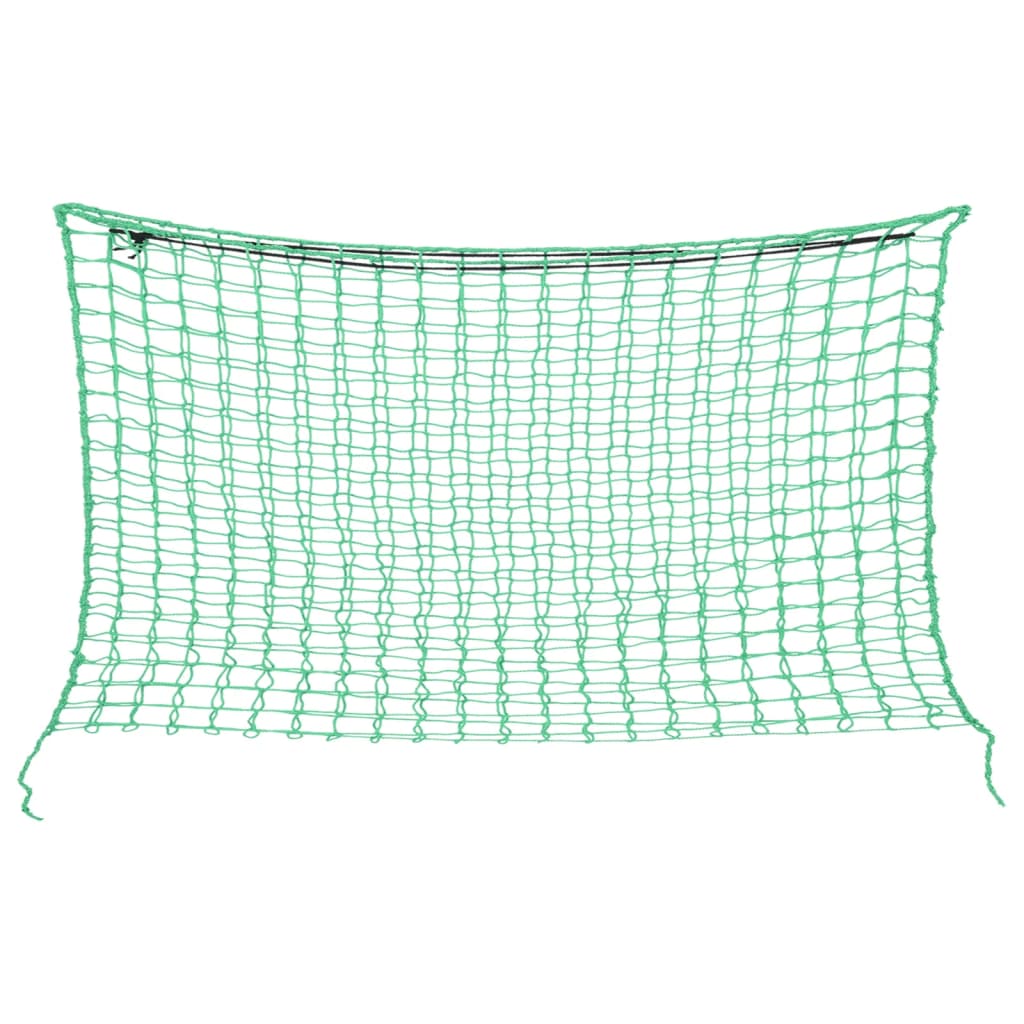 Høynett 2 stk rektangulær grønn 200x120 cm PP