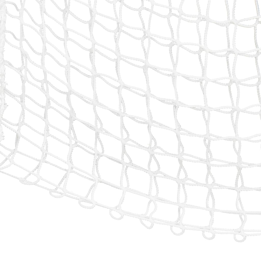 Høynett 2 stk rektangulær hvit 90x60 cm PP