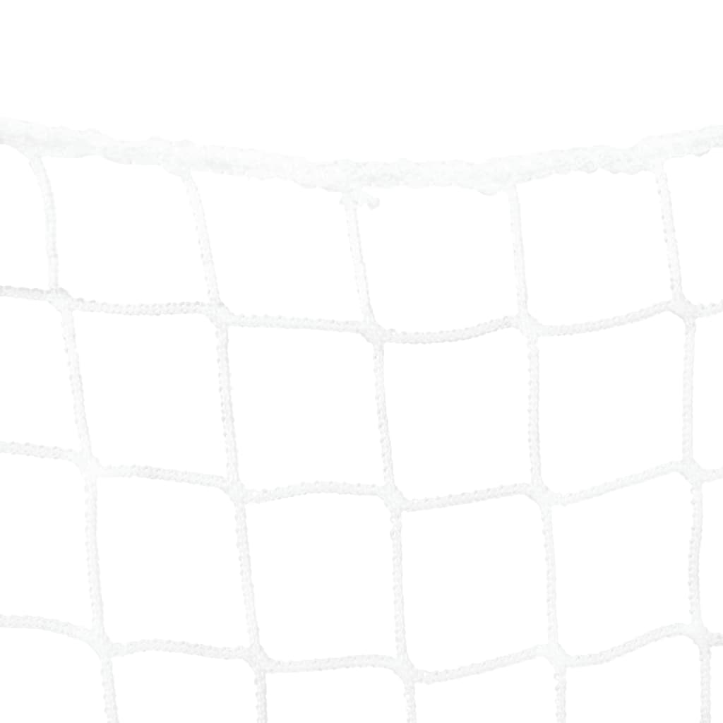 Høynett 2 stk rektangulær hvit 150x90 cm PP