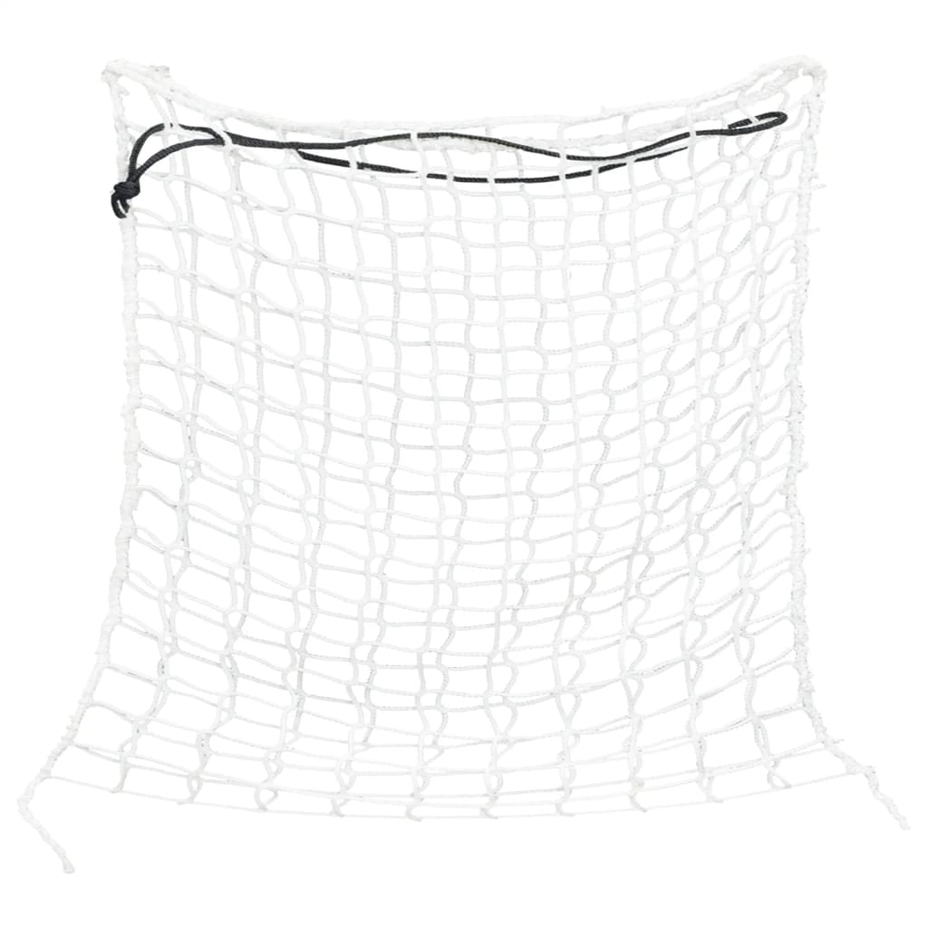 Høynett 2 stk rund hvit 75x75 cm PP
