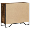 Kommode røkt eik 91x35,5x74,5 cm konstruert tre