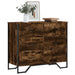 Kommode røkt eik 91x35,5x74,5 cm konstruert tre