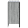 Kommode grå sonoma 91x35,5x74,5 cm konstruert tre