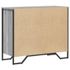 Kommode grå sonoma 91x35,5x74,5 cm konstruert tre