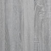 Kommode grå sonoma 91x35,5x74,5 cm konstruert tre