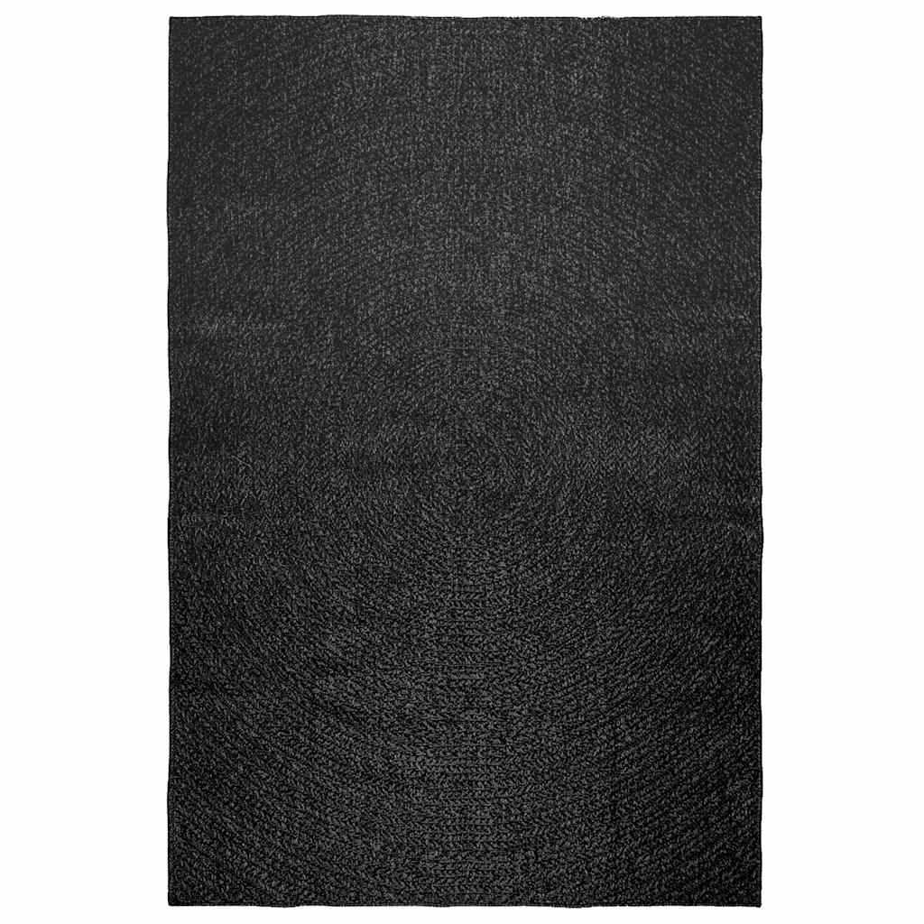 Teppe ZIZUR antrasitt 160x230cm juteutseende innendørs&utendørs