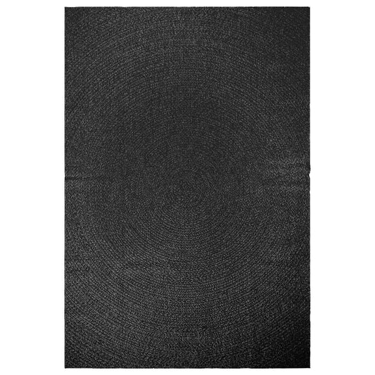 Teppe ZIZUR antrasitt 200x290cm juteutseende innendørs&utendørs