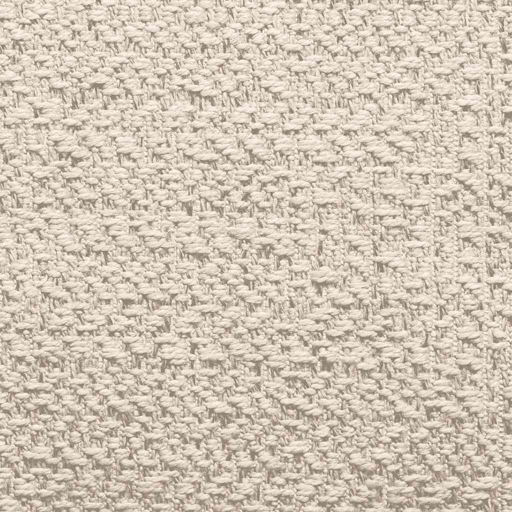 Teppe ZIZUR kremhvit 80x150 cm jute-utseende innendørs&utendørs