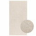 Teppe ZIZUR kremhvit 60x110 cm jute-utseende innendørs&utendørs