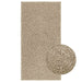 Teppe ZIZUR beige 60x110 cm jute-utseende innendørs og utendørs